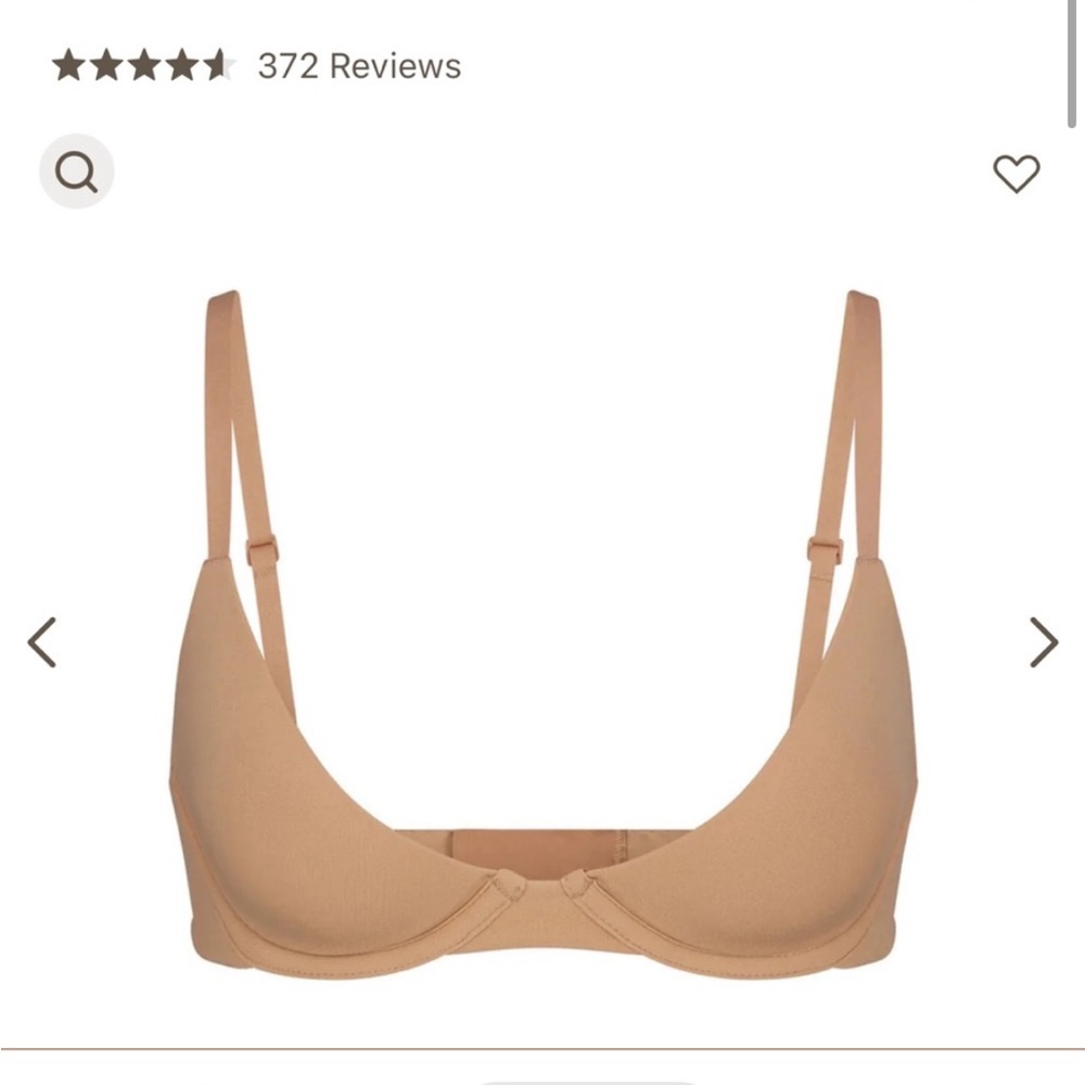 Skims fits everybody plunge bra ochre 32 / DD like new